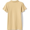image:imageLands End School Uniform Girls Short Sleeve Feminine Fit Interlock Polo ShirtMaize