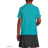 image:imageLands End School Uniform Girls Short Sleeve Feminine Fit Interlock Polo ShirtTeal Breeze