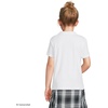 image:imageLands End School Uniform Girls Short Sleeve Feminine Fit Interlock Polo ShirtWhite