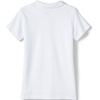 image:imageLands End School Uniform Girls Short Sleeve Feminine Fit Interlock Polo ShirtWhite