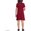 image:imageLands End School Uniform Girls Short Sleeve Interlock Polo DressGarnet