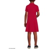 image:imageLands End School Uniform Girls Short Sleeve Interlock Polo DressRed