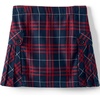 image:imageLands End School Uniform Girls Side Pleat Plaid Skort Above KneeClassic Navy Large Plaid