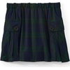 image:imageLands End School Uniform Girls Slim Side Pleat Plaid Skort Above KneeClassic NavyEvergreen Plaid