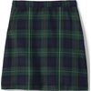 image:imageLands End School Uniform Girls Solid Aline Skirt Below the KneePlaid HunterClassic Navy