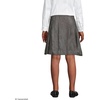 image:imageLands End School Uniform Girls Solid Box Pleat Skirt Below the KneeGray