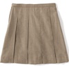 image:imageLands End School Uniform Girls Solid Box Pleat Skirt Below the KneeKhaki