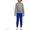 image:imageLands End School Uniform Kids Hooded Pullover SweatshirtPewter Heather