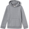 image:imageLands End School Uniform Kids Hooded Pullover SweatshirtPewter Heather