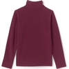 image:imageLands End School Uniform Kids Lightweight Fleece Quarter Zip PulloverBurgundy
