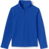 image:imageLands End School Uniform Kids Lightweight Fleece Quarter Zip PulloverCobalt