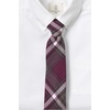 image:imageLands End School Uniform Kids Pre Tied TieBurgundyGray Plaid