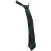 image:imageLands End School Uniform Kids Pre Tied TieHunterClassic Navy Plaid