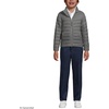 image:imageLands End School Uniform Kids ThermoPlume JacketArctic Gray