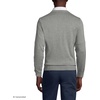 image:imageLands End School Uniform Mens Cotton Modal Fine Gauge VNeck SweaterPewter Heather