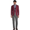 image:imageLands End School Uniform Mens Hopsack BlazerBurgundy