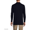 image:imageLands End School Uniform Mens Long Sleeve Interlock Polo ShirtBlack