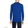 image:imageLands End School Uniform Mens Long Sleeve Interlock Polo ShirtCobalt