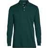 image:imageLands End School Uniform Mens Long Sleeve Interlock Polo ShirtEvergreen