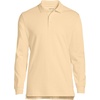image:imageLands End School Uniform Mens Long Sleeve Interlock Polo ShirtMaize