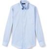 image:imageLands End School Uniform Mens Long Sleeve No Iron Pinpoint Dress ShirtBlue