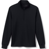 image:imageLands End School Uniform Mens Quarter Zip PulloverBlack