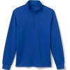 image:imageLands End School Uniform Mens Quarter Zip PulloverCobalt