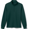 image:imageLands End School Uniform Mens Quarter Zip PulloverEvergreen