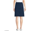 image:imageLands End School Uniform Womens Chino Skirt with Shorts Underneath  23 Length Stretch Fabric 5 Pockets Machine WashableClassic Navy