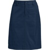 image:imageLands End School Uniform Womens Chino Skirt with Shorts Underneath  23 Length Stretch Fabric 5 Pockets Machine WashableClassic Navy