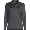 image:imageLands End School Uniform Womens Long Sleeve Feminine Fit Rapid Dry Polo ShirtSoapstone