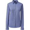 image:imageLands End School Uniform Womens Long Sleeve Oxford Dress ShirtFrench Blue