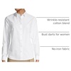 image:imageLands End School Uniform Womens Long Sleeve Oxford Dress ShirtWhite