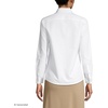 image:imageLands End School Uniform Womens Long Sleeve Oxford Dress ShirtWhite