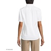 image:imageLands End School Uniform Womens No Gape Short Sleeve Stretch ShirtPearl White