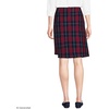 image:imageLands End School Uniform Womens Plaid A Line Tab Skort Top of KneeClassic Navy Large Plaid