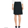 image:imageLands End School Uniform Womens Plaid A Line Tab Skort Top of KneeClassic NavyEvergreen Plaid