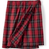 image:imageLands End School Uniform Womens Plaid A Line Tab Skort Top of KneeRedBlack Plaid