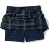 image:imageLands End School Uniform Womens Plaid Pleated Skort Top of KneePlaid HunterClassic Navy