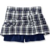 image:imageLands End School Uniform Womens Plaid Skort Top of KneeClassic Navy Multi Plaid