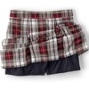 image:imageLands End School Uniform Womens Plaid Skort Top of KneeGarnetKhaki Plaid