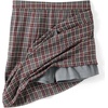 image:imageLands End School Uniform Womens Plaid Skort Top of KneeGray HeatherMaroon Plaid