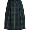 image:imageLands End School Uniform Womens Plaid Skort Top of KneeHunterClassic Navy Plaid
