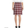 image:imageLands End School Uniform Womens Plaid Skort Top of KneeRedGraphite Plaid