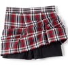 image:imageLands End School Uniform Womens Plaid Skort Top of KneeRedGraphite Plaid