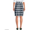 image:imageLands End School Uniform Womens Plaid Skort Top of KneeWhite Plaid