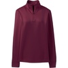 image:imageLands End School Uniform Womens Quarter Zip PulloverBurgundy