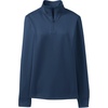 image:imageLands End School Uniform Womens Quarter Zip PulloverClassic Navy