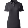 image:imageLands End School Uniform Womens Short Sleeve Feminine Fit Interlock Polo ShirtBlack
