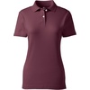 image:imageLands End School Uniform Womens Short Sleeve Feminine Fit Interlock Polo ShirtBurgundy